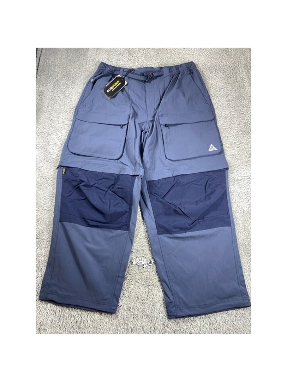 Nike ACG Smith Summit Zip Cargo Pants Sz XL Men Thunder Blue Obsidian HV0591-437
